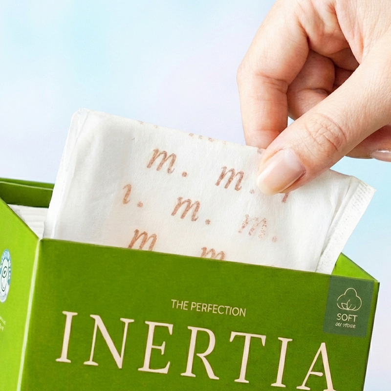 INTERTIA The Perfection Organic Sanitary Pads (8 pack)– Breathable Comfort | Auntie Kim