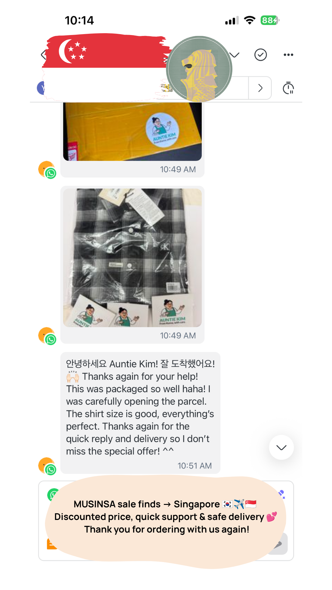 MUSINSA Sale Shopping to Singapore | Repeat Customer Review