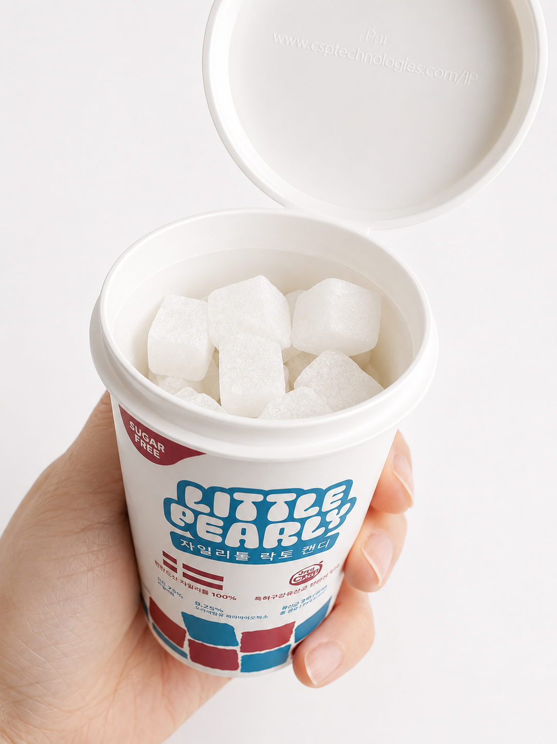 Little Pearly Xylitol Lacto Candy 70g, 1 Container | Auntie Kim