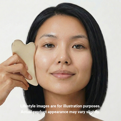 NOTDAM Bronzeware Heart Gua Sha – Traditional Massage Tool | Auntie Kim