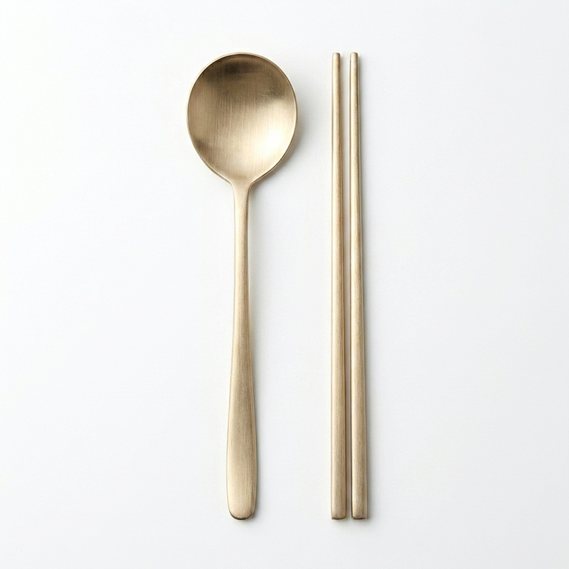 Notdam Moon Cutlery Set – Traditional Antibacterial Tableware | Auntie Kim