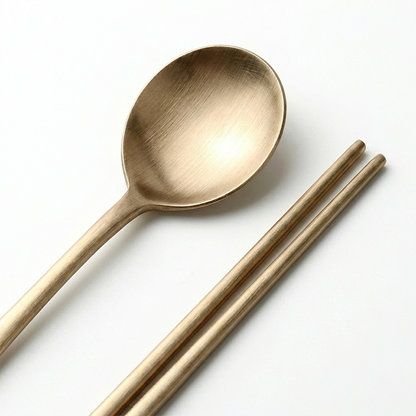 Notdam Moon Cutlery Set – Traditional Antibacterial Tableware | Auntie Kim