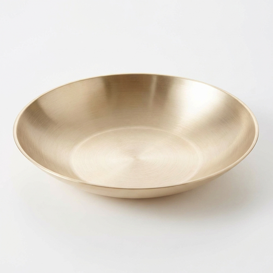 Notdam Bronzeware Salad Bowl 2 pcs – Traditional Antibacterial Tableware | Auntie Kim
