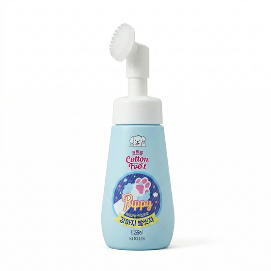 On The Body Cotton Foot Puppy Foam Shampoo | Auntie Kim