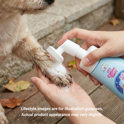On The Body Cotton Foot Puppy Foam Shampoo | Auntie Kim