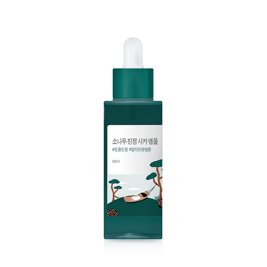 ROUND LAB Pine Calming Cica Ampoule – Gentle Trouble Care | Auntie Kim
