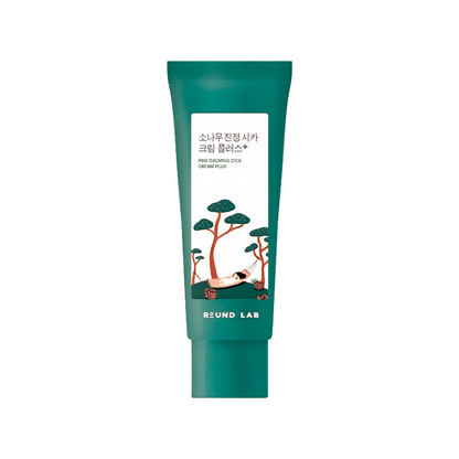 ROUND LAB Pine Calming Cica Cream Plus – Barrier & Blemish Care | Auntie Kim