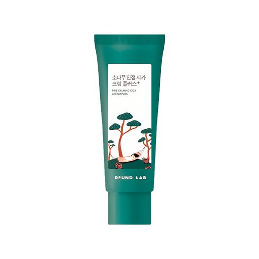 ROUND LAB Pine Calming Cica Cream Plus – Barrier & Blemish Care | Auntie Kim