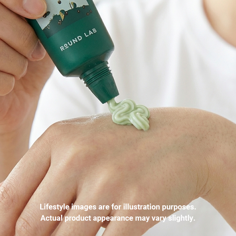 ROUND LAB Pine Calming Cica Cream Plus – Barrier & Blemish Care | Auntie Kim