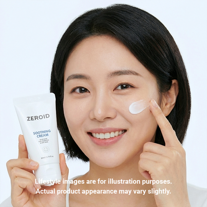 ZEROID Mild Soothing Cream – Hypoallergenic Hydration | Auntie Kim